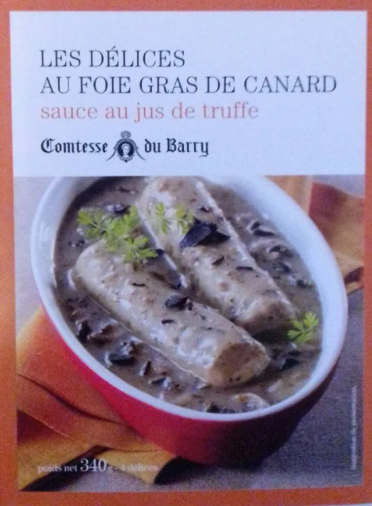 Délices au foie gras de canard