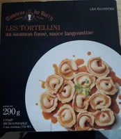 Tortellini au saumon fumé, sauce langoustine