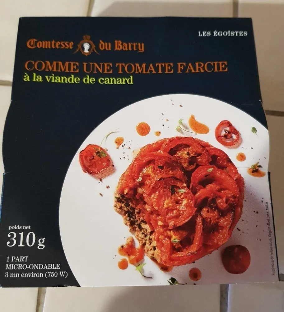 Comme une tomate farcie