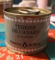 Terrine de canard aux olives