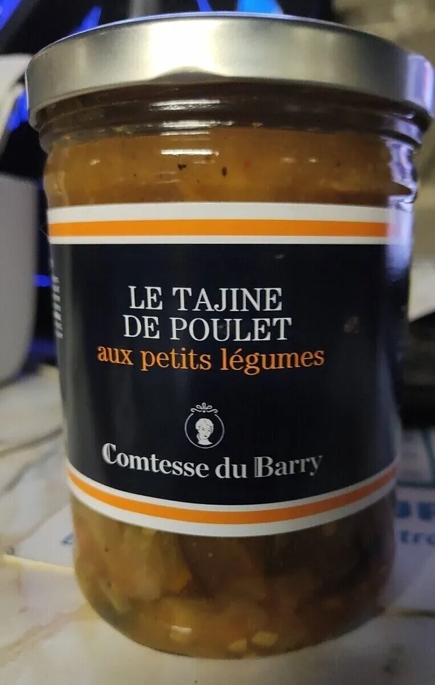 Le tajine de poulet aux petits légumes