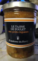 Le tajine de poulet aux petits légumes