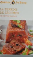 Terrine de légumes et olives noires
