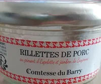 Rillettes de porc au piment d'espelette et jambon de Bayonne