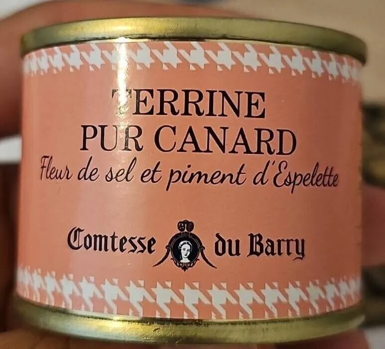 Terrine pur canard piment d'Espelette