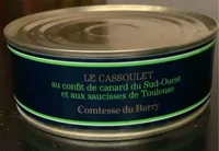 Le cassoulet au confit de canard et aux sacisses de Toulouse