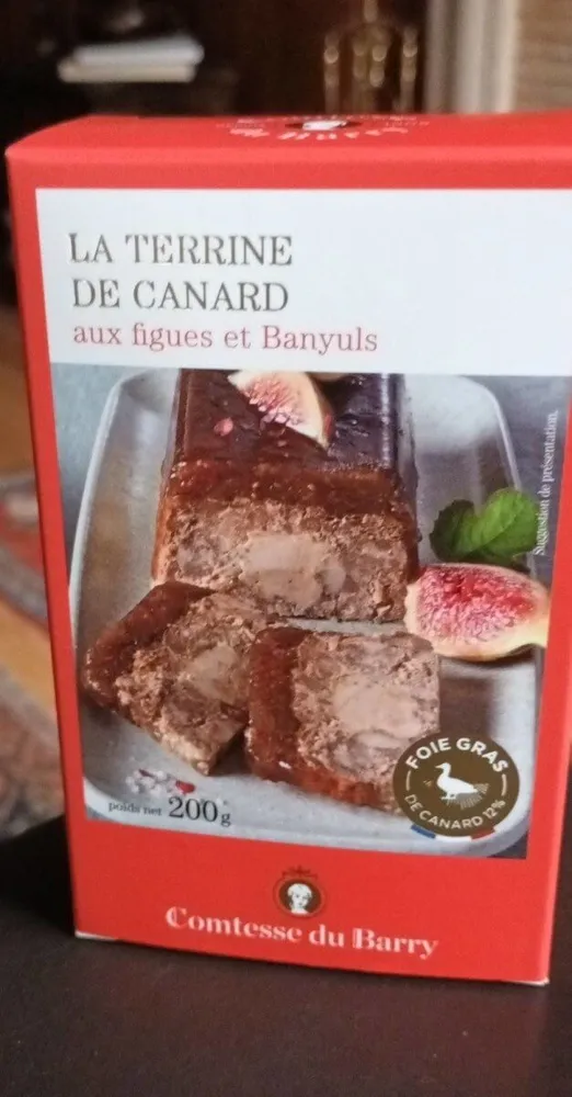 Terrine de canard aux figues
