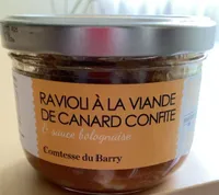 Ravioli a la viande de canard confite