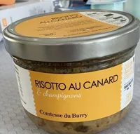 Risotto au carnard et champignons