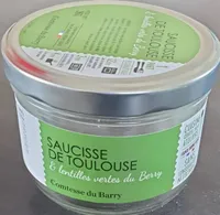 Saucisse de Toulouse & lentilles vertes du Berry