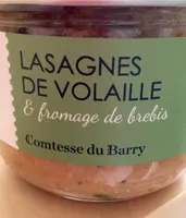 Lasagnes de volaille et fromage de brebis