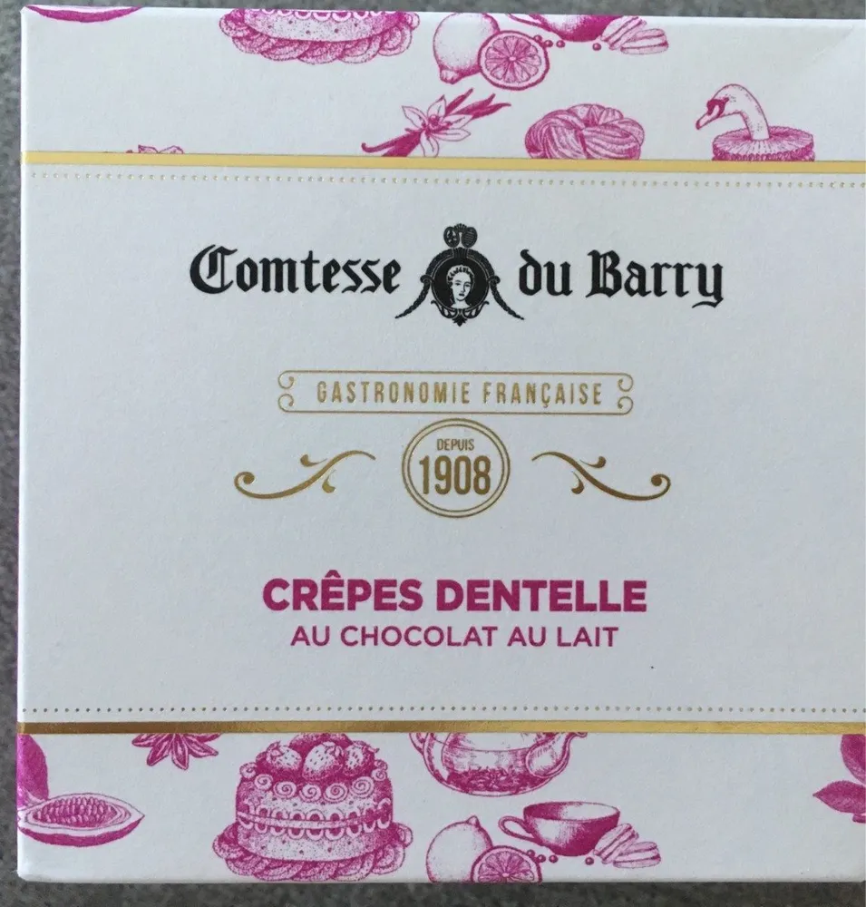 Crêpes dentelles au chocolat au lait