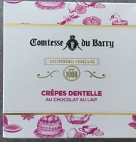 Crêpes dentelles au chocolat au lait