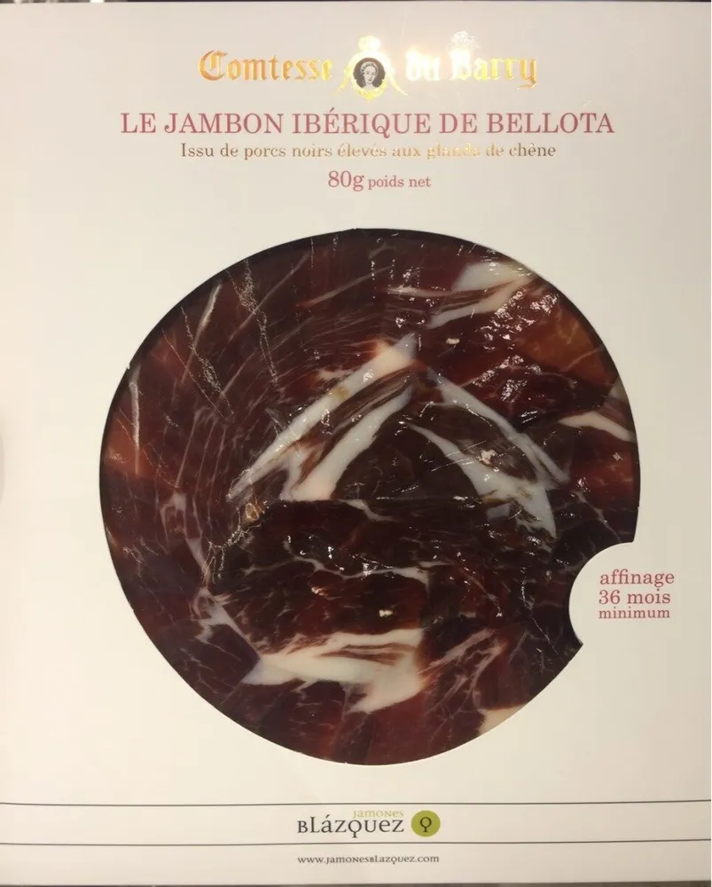 Jambon iberique de bellota