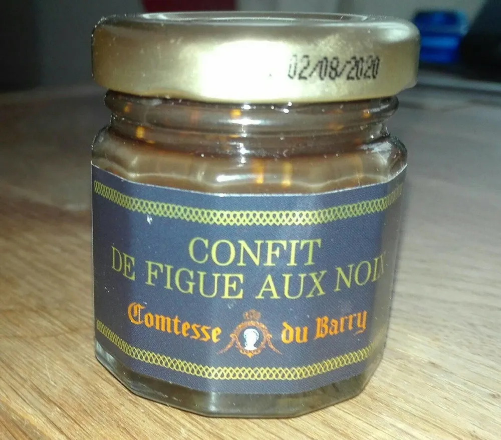 Confit de figues aux noix