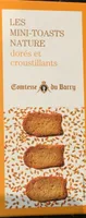 Les mini toasts nature
