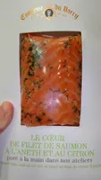 Saumon fumé aneth citron