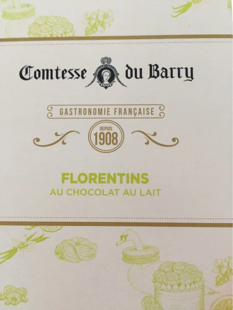 Florentins au chocolat au lait