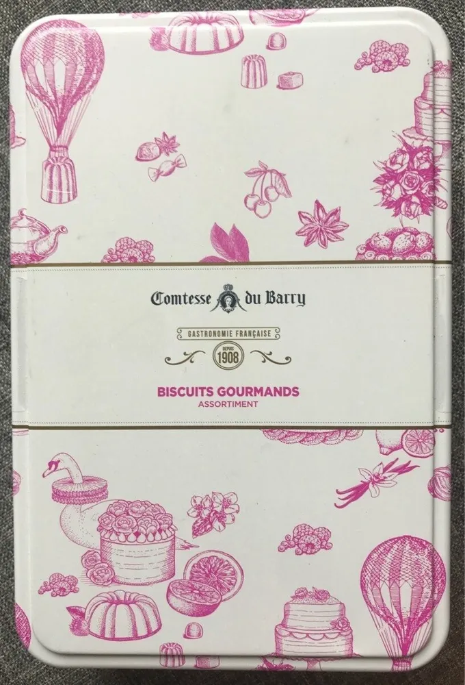 Collection de 25 biscuits fins assortis