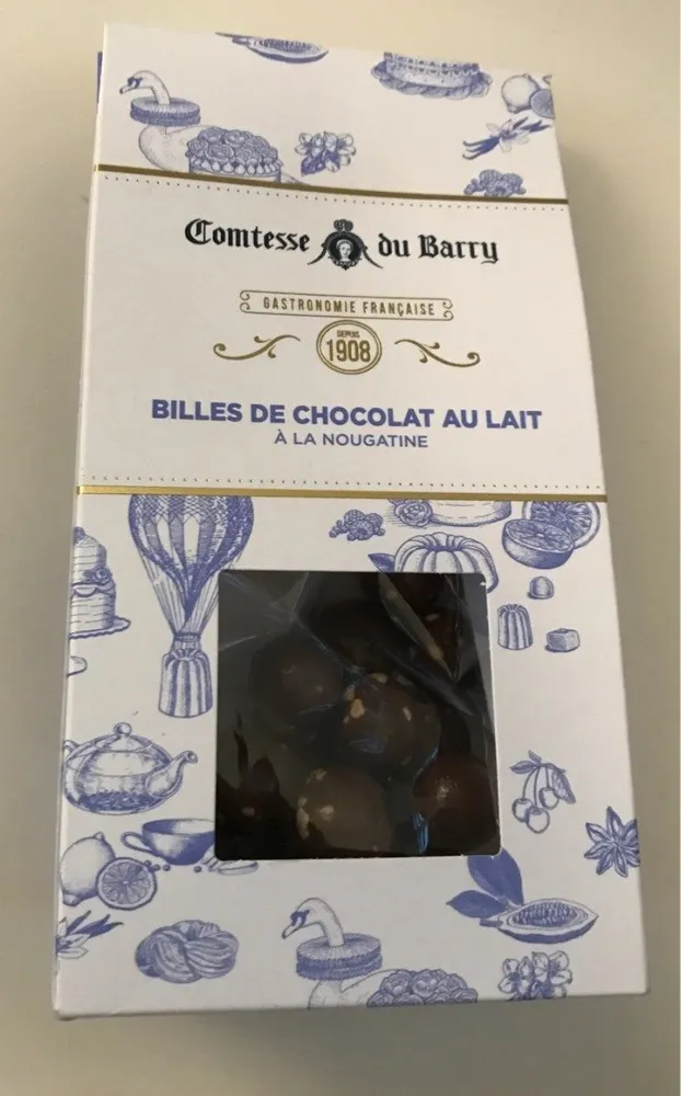 Billes de chocolat au lait