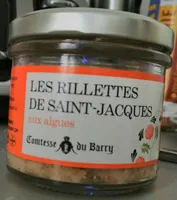 Les rillettes de saint -jacques aux algues