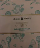 Ecrin de chocolats noir et lait