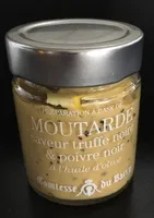 Moutarde truffe noire et poivre noir
