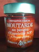 Préparation à base de Moutarde au piment d'Espelette AOP