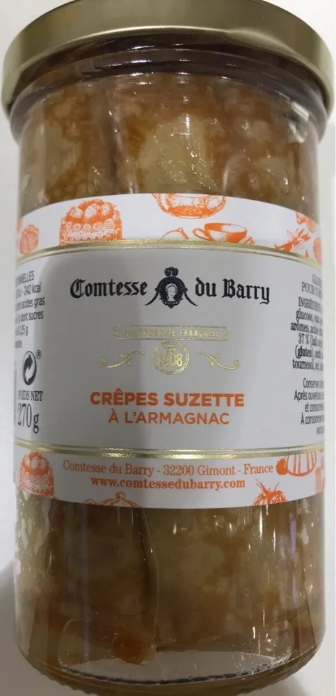 CRÊPES SUZETTE à l'armagnac