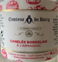 Canelés bordelais à l'armagnac