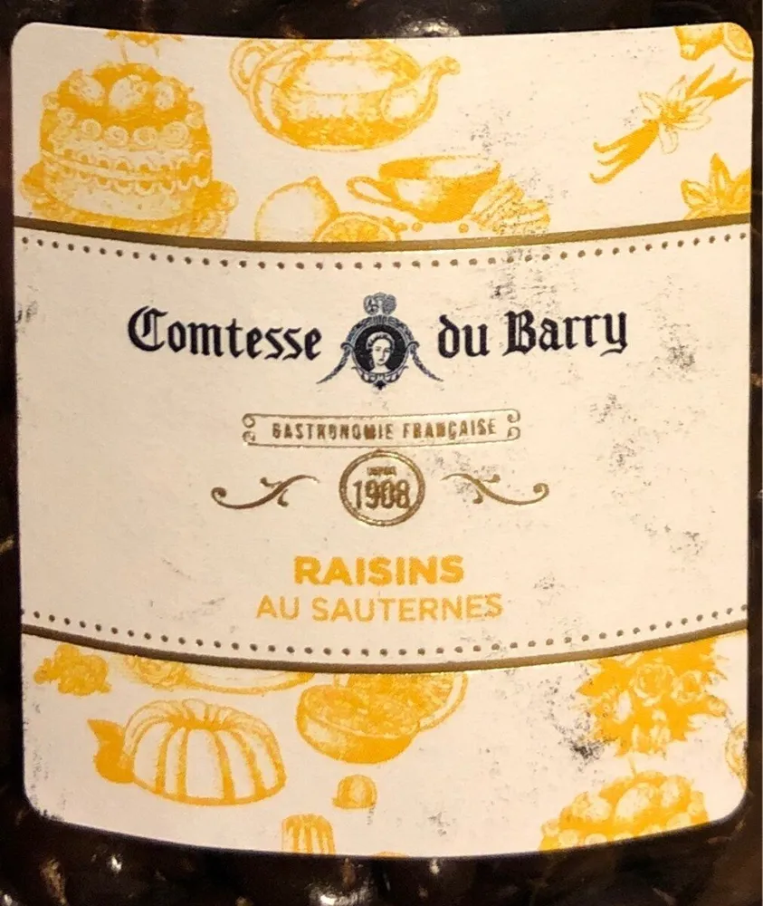 Raisins au sauternes