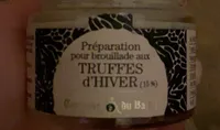 Préparation pour brouillade aux truffes d’hiver