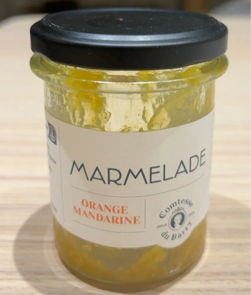 Marmelade orange mandarine