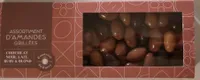 Assortiment d'amandes grillées
