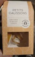 Petits calissons amendes et melon confit