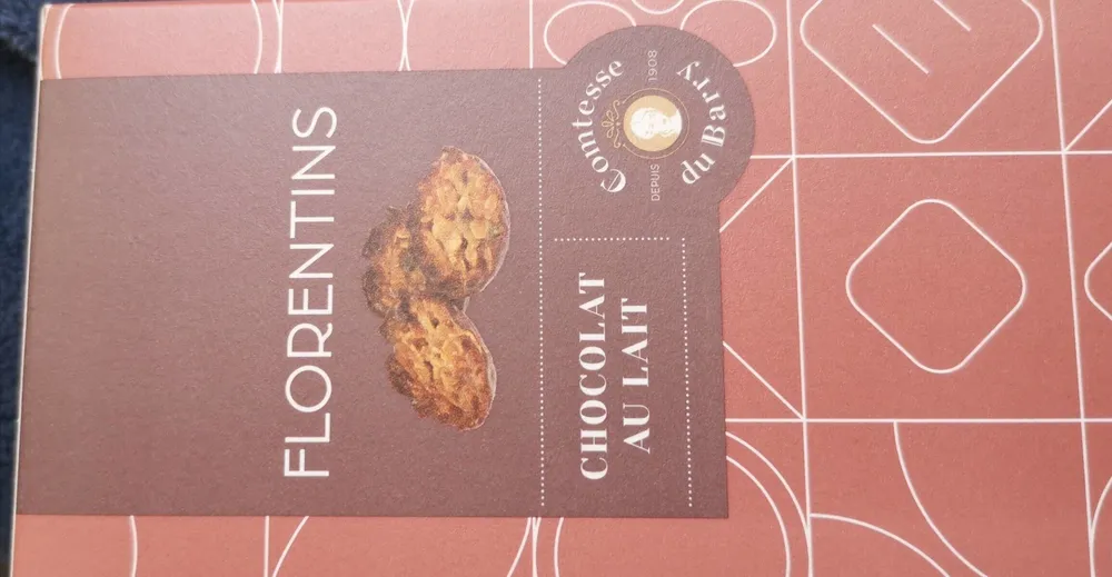 Florentins chocolat au lait