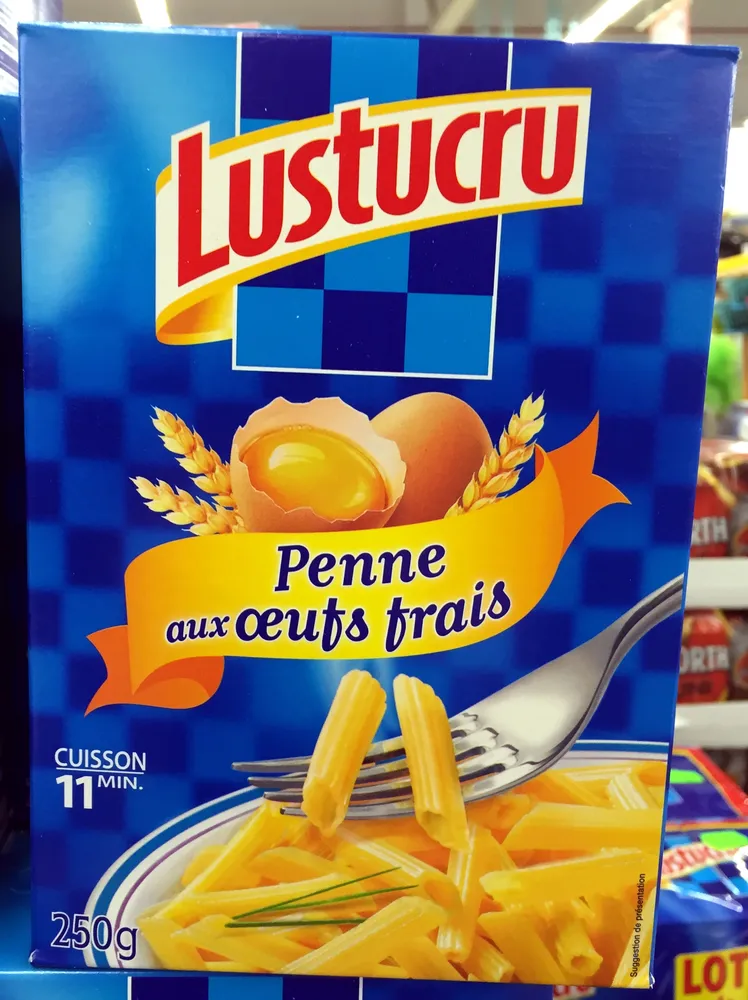 Penne aux œufs frais (Cuisson 11 min.)