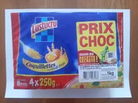 Coquillettes aux œufs frais (Lot de 4 paquets de 250 g)