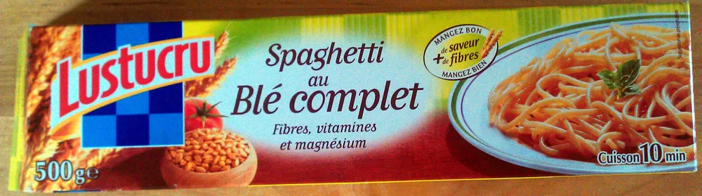 Spaghetti au Blé complet