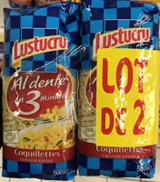 Al dente en 3 minutes Coquillettes cuisson rapide (lot de 2)