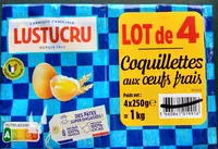 Coquillettes aux Oeufs Frais - lot de 4