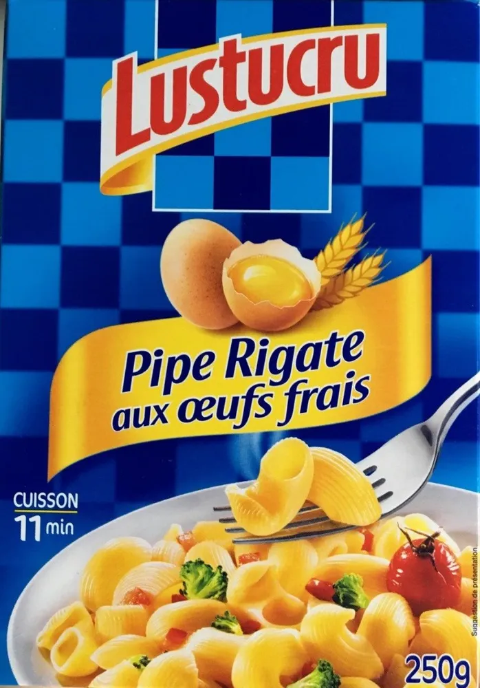 Coudes Rayes Aux Oeufs Frais Lustucru