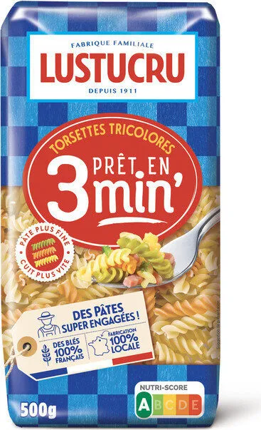 Torsettes tricolores