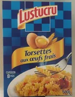 Torsettes aux oeufs frais