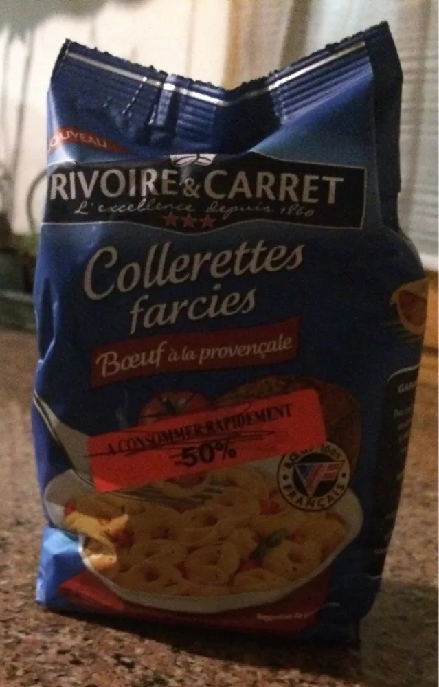 Collerettes farcies boeuf à la provençale