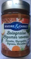 Bolognaise Légumes revenus