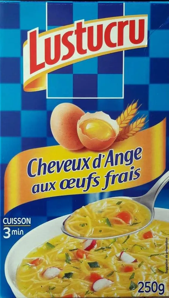 Cheveux d'ange aux oeufs frais cuisson 3 minutes