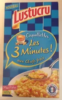 Coquillettes Les 3 Minutes aux oeufs frais
