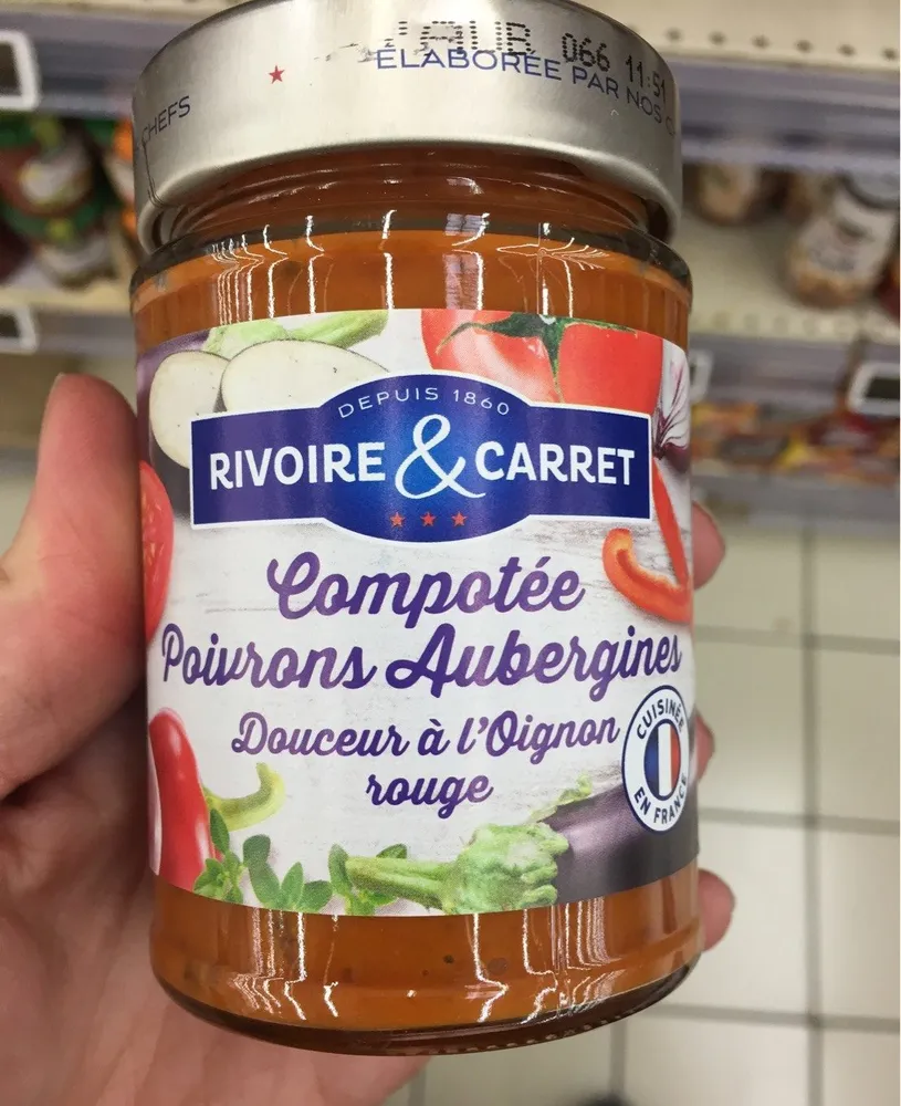 Compotée poivrons aubergine