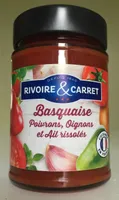 Basquaise (poivrons, oignons et ail rissolés)